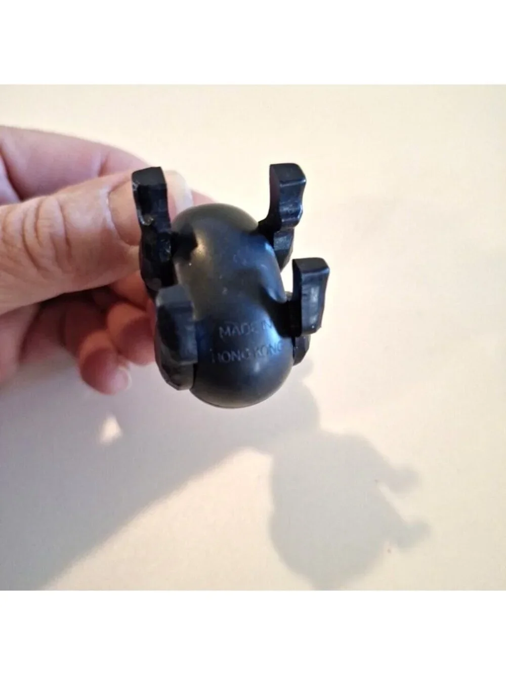 Black White Pig Little People Family Farm Vintage Hog Animal